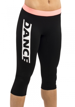 ERVY  BASIC Capri-Tight mit Kontrastbund  ER 12038.037/3  hüfttief